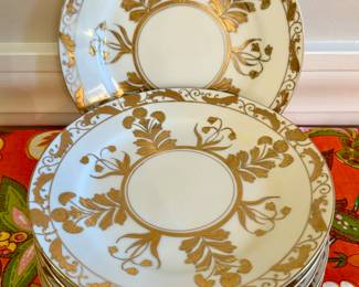Hand Painted Nippon Vintage Plates (6)