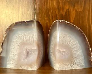 Geode Bookends