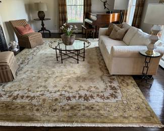 Wool of New Zealand Ivory Rug - 9'8" x 13'9"