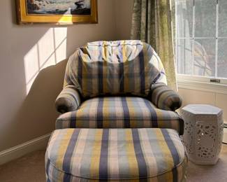 Armchair & Ottoman