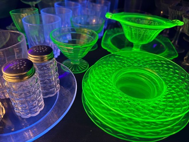 Uranium glass