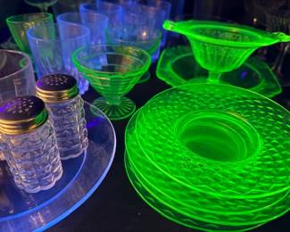 Uranium glass