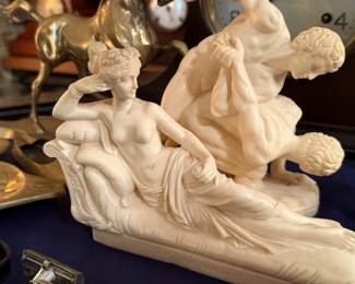 Vintage Wrestling Men’s Statue Made in Italy Ruggeri