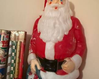 Santa blow mold