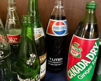Soda bottles