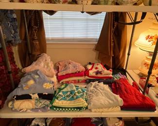 More sweaters & teapot collection