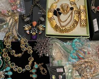 Designer costume jewelry