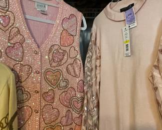 Vintage beaded sweaters