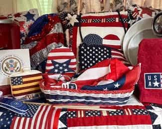 Patriotic items & decor