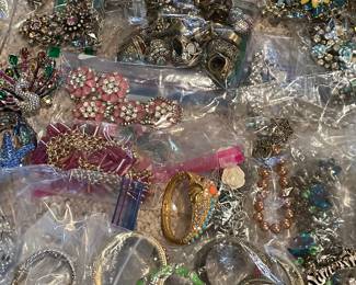 Designer costume jewelry