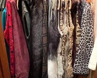 Fur & faux fur jackets, vests