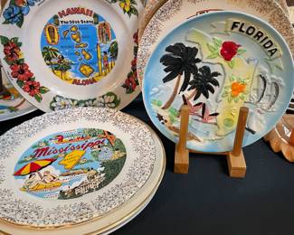 Collectible state plates