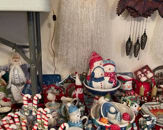 Snowmen & candy canes