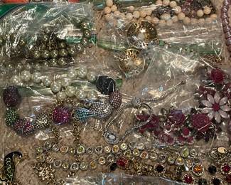 Designer costume jewelry