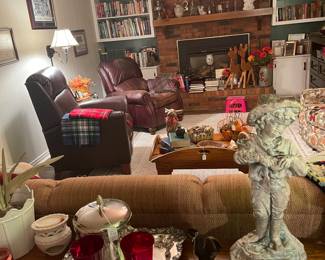 Den full of great stuff! 