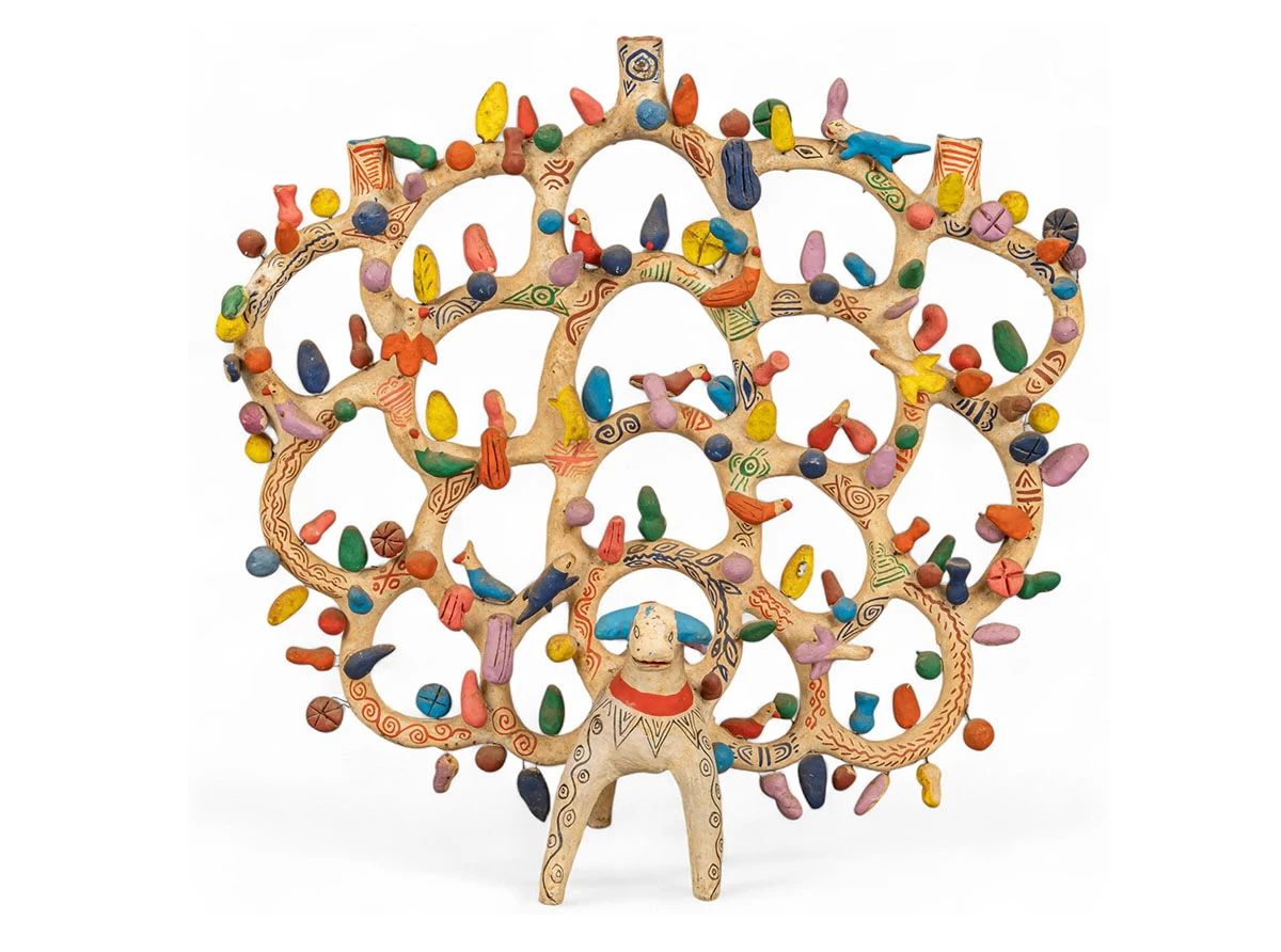 Attributed Heron Martinez, Tree of Life Candelabra