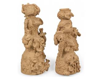 Pair of Teodora Blanco Sculptures
