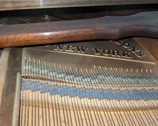 1994 Steinway 5' 10" Mahogany Grand Player Piano 