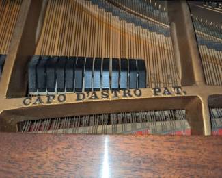 1994 Steinway 5' 10" Mahogany Grand Player Piano 