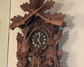 Emil Schmeckenbecher Original Black Forest Cuckoo Clock 