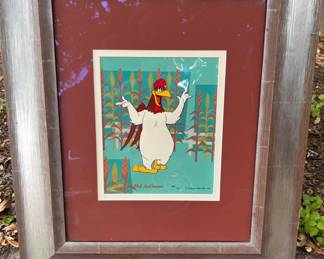 This is an original cartoon cell. It is signed by the artist.!