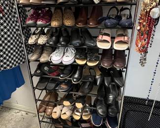 So many ladies shoes!