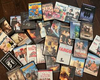 Lots of great DVDs. They will be fun to watch over the holiday season.