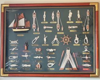 Nautical Knot Board Picture