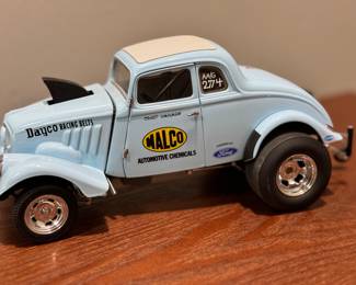 1933 Willys Coupe Ohio George Montgomery Malco 1:18 Scale