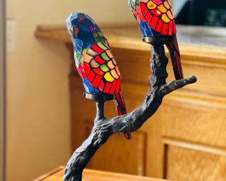 Dale Tiffany Parrots