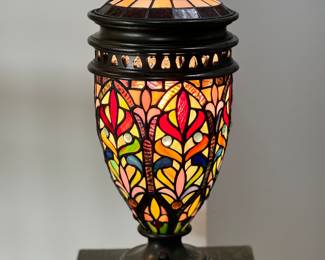 Torchiere Lamp Tiffany Style