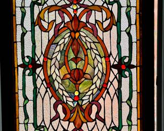 Tiffany Style Window Panel