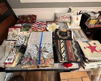 Like new table runners and placemats for every holiday and season