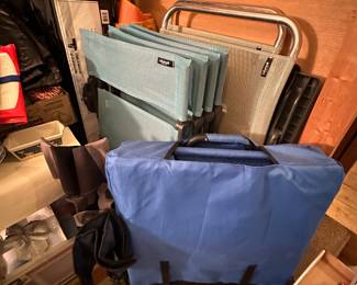 fold-up wagon, chairs and more...