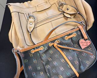 Coach and Dooney & Bourke purses