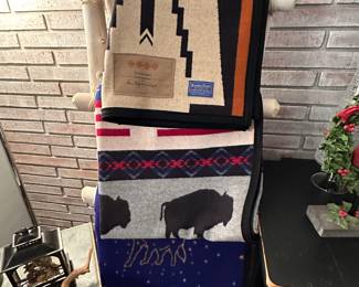 Beautiful Pendleton wool blankets 