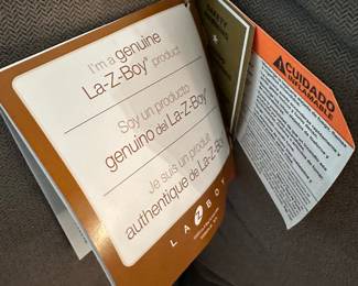 Couch still with tags