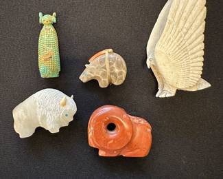 Native American Fetish cavings