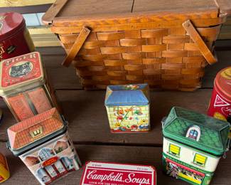 Vintage tins