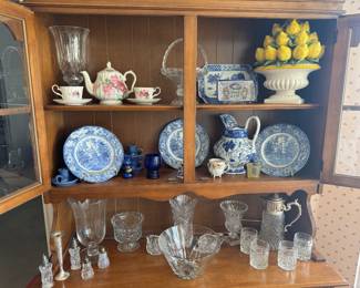 China and glassware 