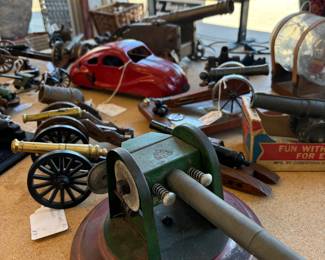 We have unpacked and priced our cannon collection.  Will be featured in 3 day sale.