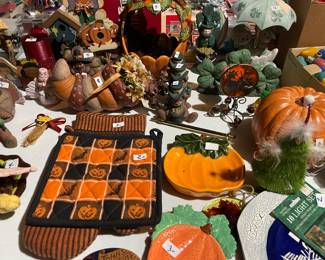. . . and Halloween, fall decor, and more!