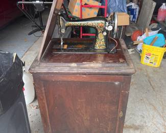 . . . very early and rare Singer sewing machine