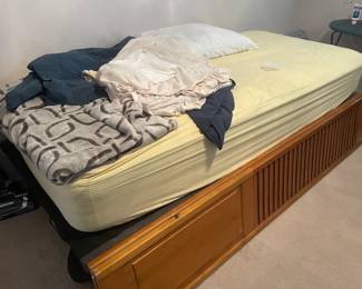 . . . twin bed