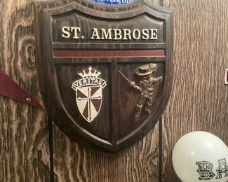 . . . St. Ambrose High School shield