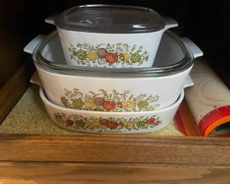 . . . vintage Corning Ware