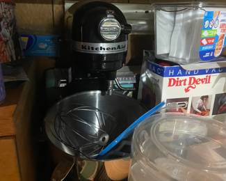 . . . Kitchen Aid mixer