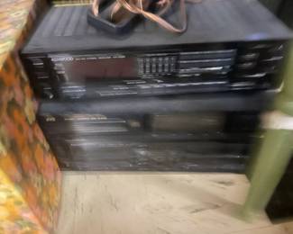 . . . Kenwood and JVC vintage stereo components