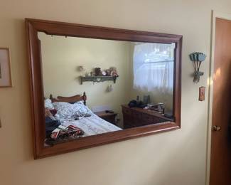 . . . hung dresser mirror
