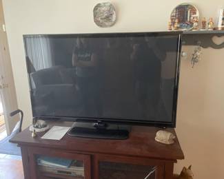 . . . flat screen TV